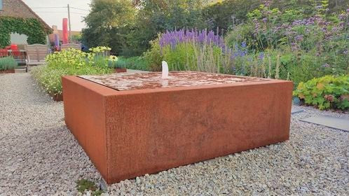 Aqua Tetrum Cortenstaal Watertafel