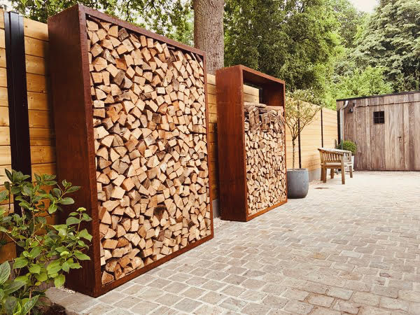 Robigo - Cortenstaal Houtopslag