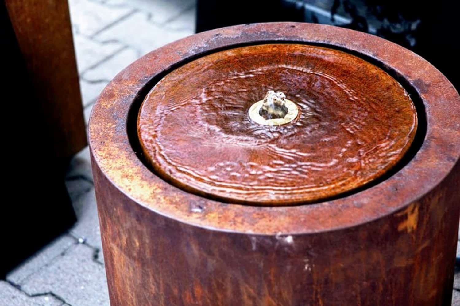 Aqua Orbis Cortenstaal Watertafel