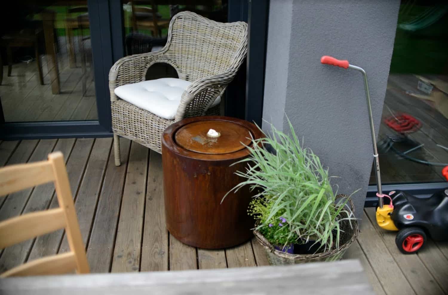 Aqua Orbis Cortenstaal Watertafel