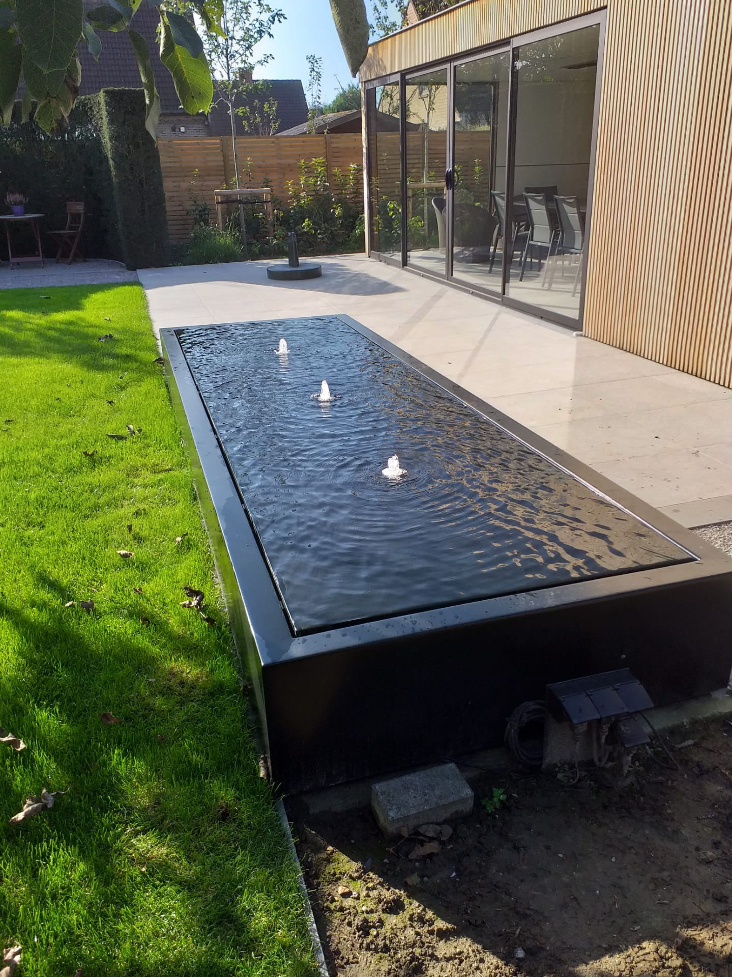 Aqua Vasca Aluminium Watertafel