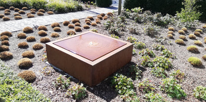 Aqua Tetrum Cortenstaal Watertafel