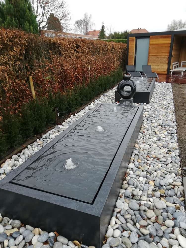 Aqua Vasca Aluminium Watertafel