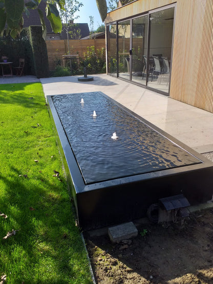 Aqua Vasca Aluminium Watertafel